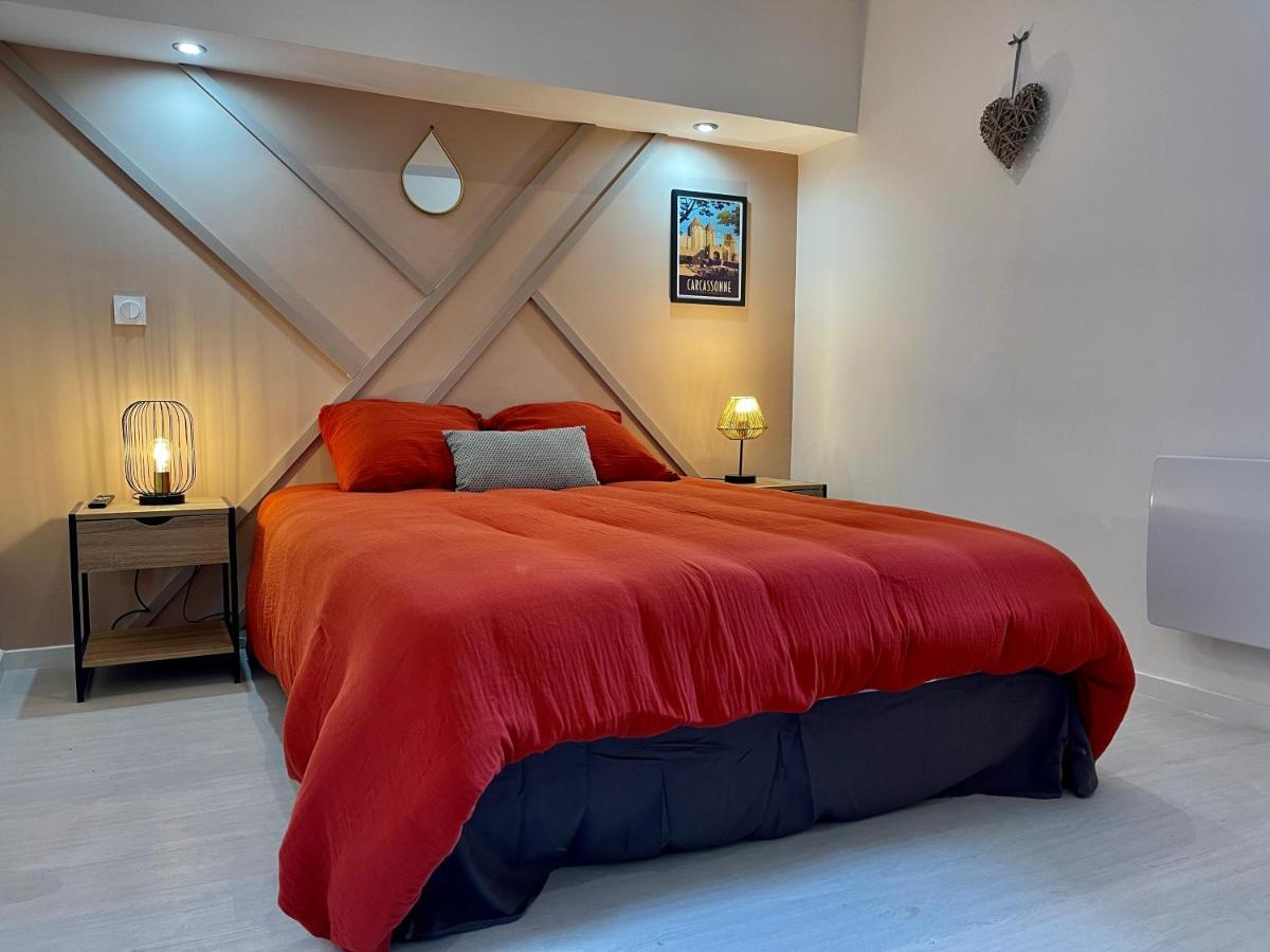Rooftop N°38 - Rooms Et Studios - Vue Cite Medievale Carcassonne Exterior foto